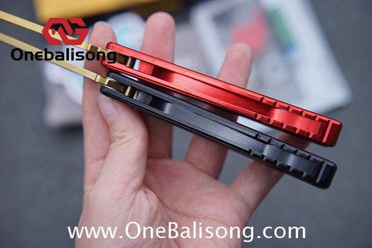 ARMED SHARK mini Kraken clone Aluminum alloy handle stainless steel blade Bushing One-piece structure