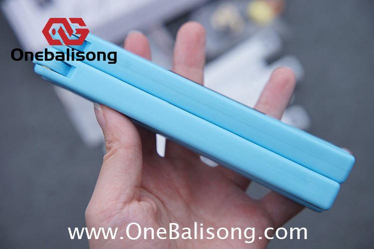 XiaoLu Flank p Clone  Balisong Plastic Trainer Blade Outdoor Safe EDC