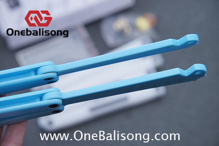 XiaoLu Flank p Clone  Balisong Plastic Trainer Blade Outdoor Safe EDC