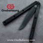 Baliplus Kraken Balisong Glossy clone Tanto/Bowie/Weekawk  live/Fake Blade Channel 7075 Aluminum Glossy Handle Bushings 9cr18