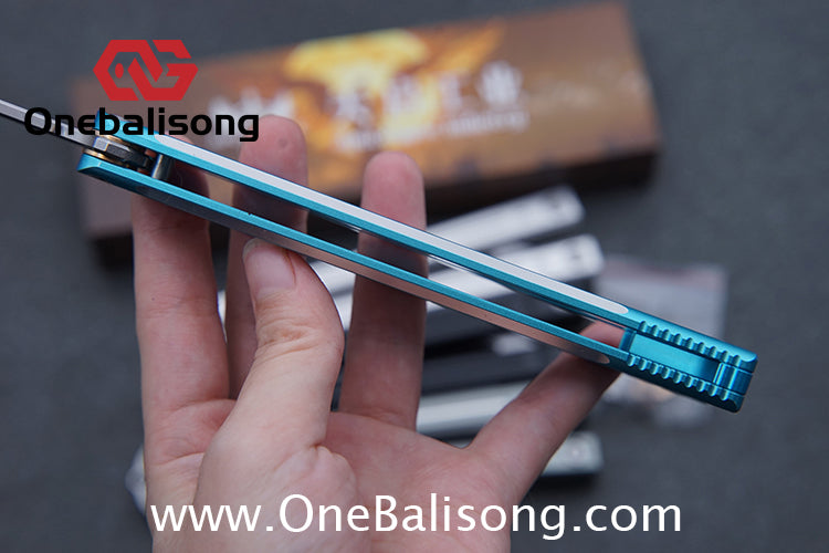 APOCALYPSE Tianqi Orion Balisong Clone 7075 Aluminum Alloy Handle Stainless Steel Blade Bushing