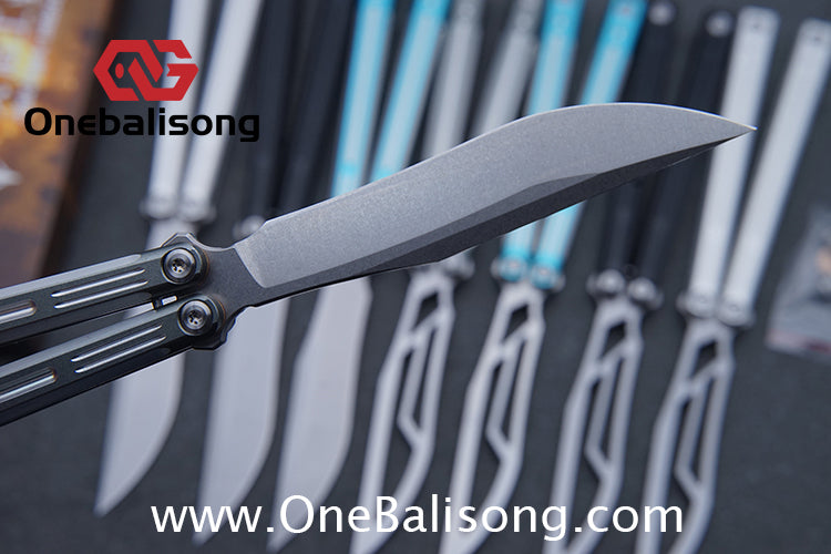 APOCALYPSE Tianqi Orion Balisong Clone 7075 Aluminum Alloy Handle Stainless Steel Blade Bushing