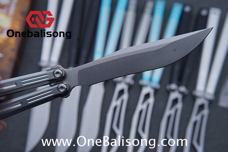 APOCALYPSE Tianqi Orion Balisong Clone 7075 Aluminum Alloy Handle Stainless Steel Blade Bushing