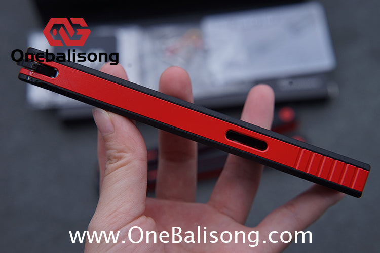 Performance Time Zero Lite Balisong 7075 Aluminium Alloy Handle 5cr15 MOV Stainless Steel Blade