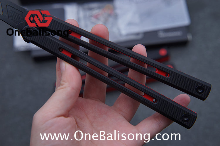Performance Time Zero Lite Balisong 7075 Aluminium Alloy Handle 5cr15 MOV Stainless Steel Blade