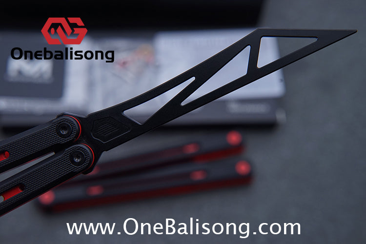 Performance Time Zero Lite Balisong 7075 Aluminium Alloy Handle 5cr15 MOV Stainless Steel Blade