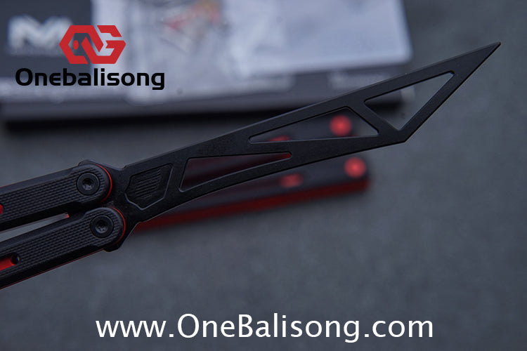 Performance Time Zero Lite Balisong 7075 Aluminium Alloy Handle 5cr15 MOV Stainless Steel Blade
