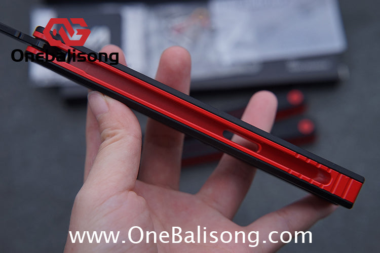 Performance Time Zero Lite Balisong 7075 Aluminium Alloy Handle 5cr15 MOV Stainless Steel Blade