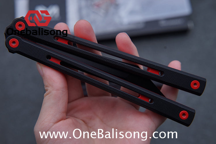 Performance Time Zero Lite Balisong 7075 Aluminium Alloy Handle 5cr15 MOV Stainless Steel Blade