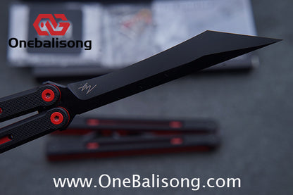 MY Performance Time Lite Original Balisong 7075 Aluminium Alloy Handle 5cr15 MOV Stainless Steel Blade