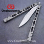theone EX10 clone Titanium alloy-handle stainless steel blade Sandwich structure