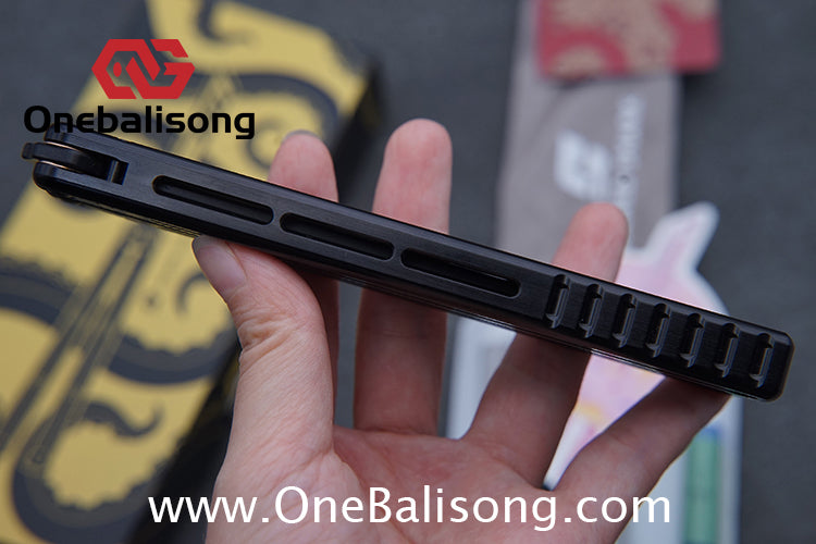 ARMED SHARK Glide Kraken Version Balisong clone Seven series aluminum alloy handle stainless steel Trainer blade Bushings