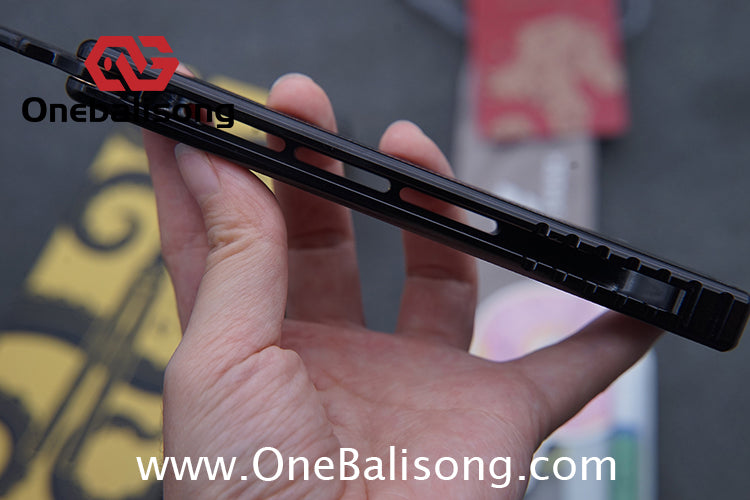 ARMED SHARK Glide Kraken Version Balisong clone Seven series aluminum alloy handle stainless steel Trainer blade Bushings