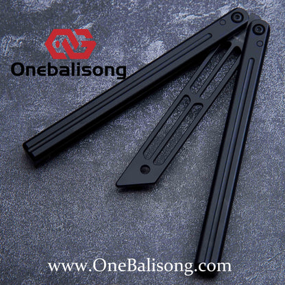 ARMED SHARK Triton V2 Balisong clone Aluminum alloy handle stainless steel blade Bushing
