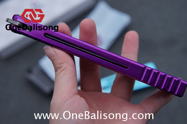 TITUS Bas Balisong Clone 7075 Aluminum Alloy Handle VG10 Stainless Steel Bushing