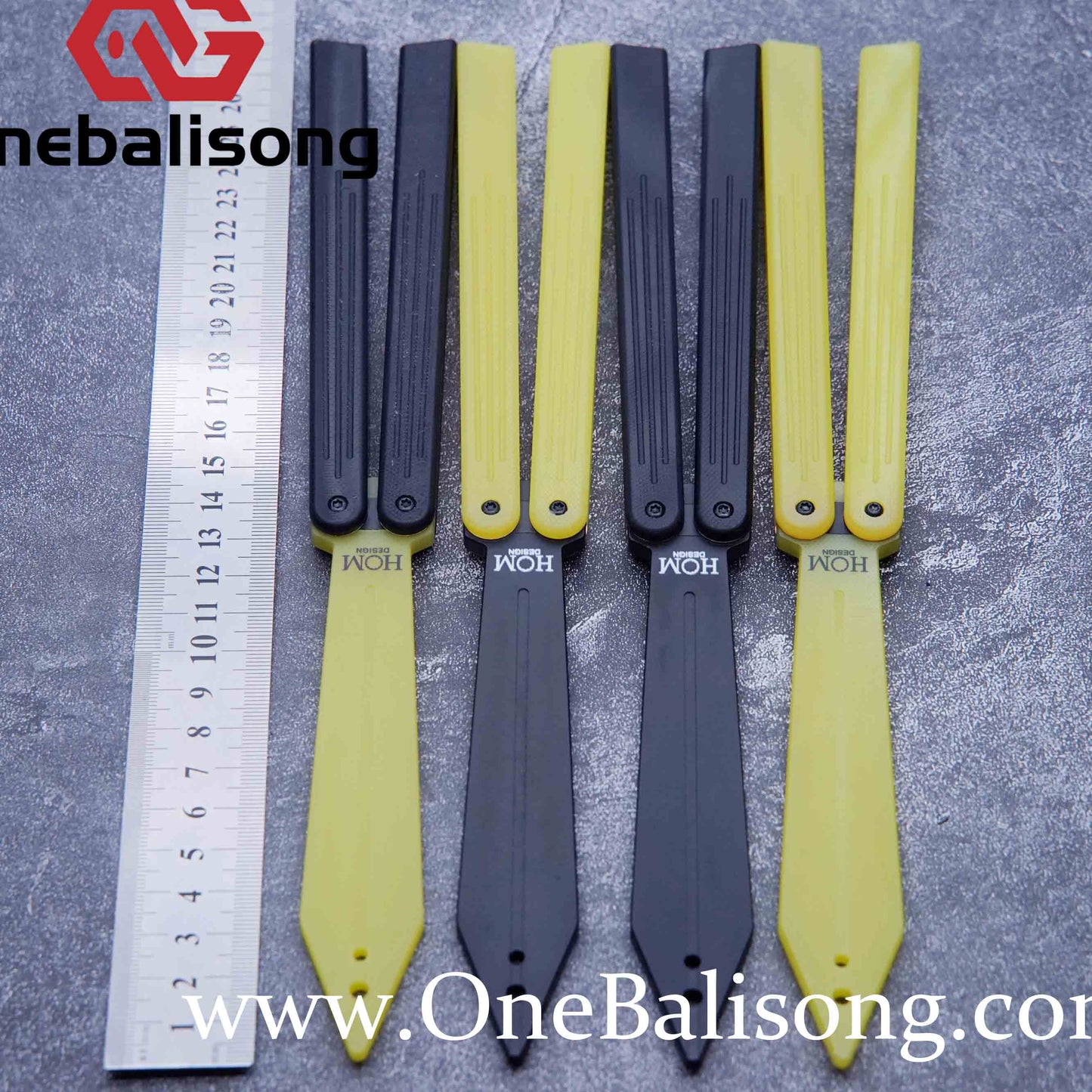 Baliplus G10 HOM ST G10 Handle G10 blade Resin fiber Trainer blade Bushing