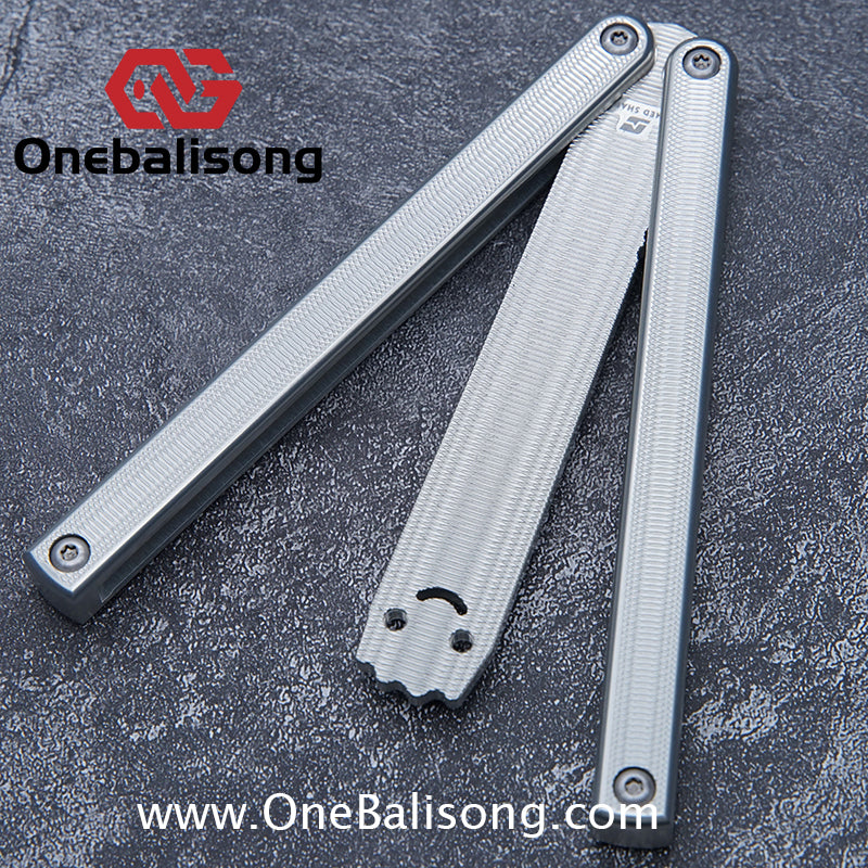 Armed Shark 7075 Aluminum Squiddy Balisong Clone 7075 Aluminum Materia