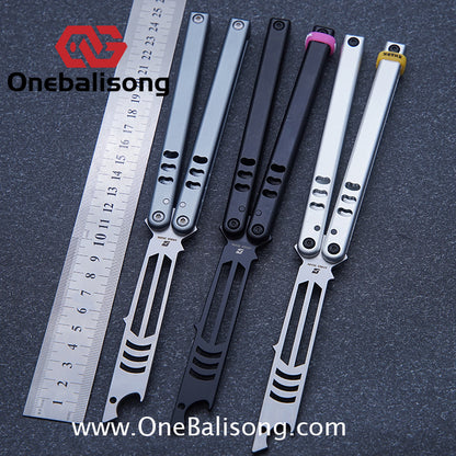 ARMED SHARK V5 Madko Clone Aluminum alloy handle stainless steel Trainer blade One-piece structure Bushing