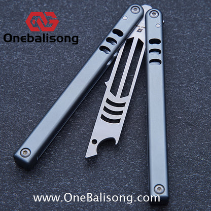 ARMED SHARK V5 Madko Clone Aluminum alloy handle stainless steel Trainer blade One-piece structure Bushing