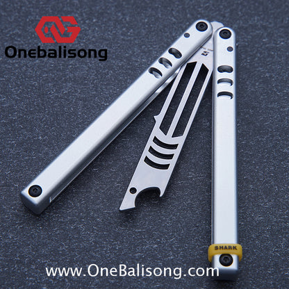 ARMED SHARK V5 Madko Clone Aluminum alloy handle stainless steel Trainer blade One-piece structure Bushing