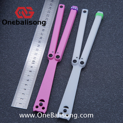 APOCALYPSE TIANQI Squid V2/V3 Balisong Plastic Training Blade Outdoor Safe EDC