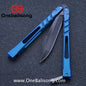 Theone BRS chAB New Anti Slip Texture Version Clone Titanium  One-piece Structure Balisong