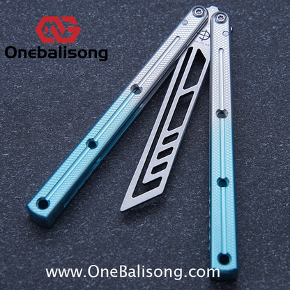 baliplus 7075 kraken trainer Side slot version v3 clone Aluminum alloy handle stainless steel blade Bushing