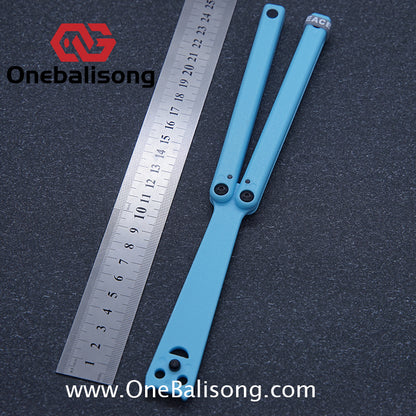APOCALYPSE TIANQI Squid V2/V3 Balisong Plastic Training Blade Outdoor Safe EDC