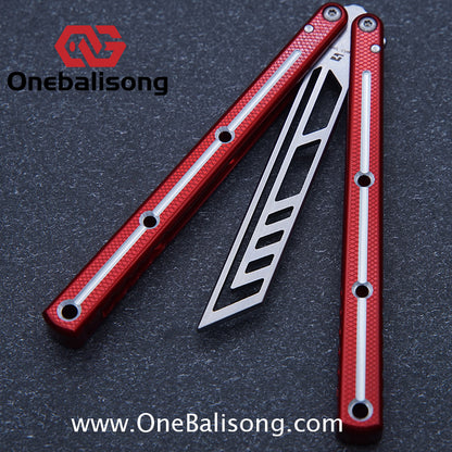 ARMED SHARK kraken v3 clone 7075 Seven series aluminum alloy handle stainless steel Trainer blade Bushings