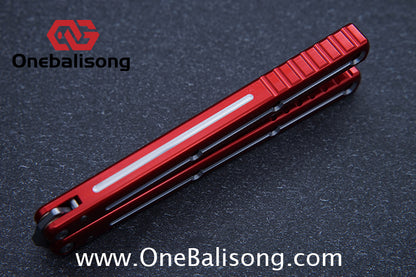 ARMED SHARK kraken v3 clone 7075 Seven series aluminum alloy handle stainless steel Trainer blade Bushings