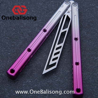ARMED SHARK kraken v3 clone 7075 Seven series aluminum alloy handle stainless steel Trainer blade Bushings