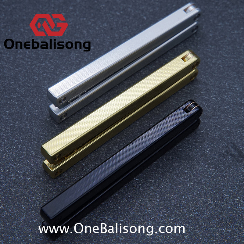 Armed Shark 7075 Aluminum Squiddy Balisong Clone 7075 Aluminum Materia