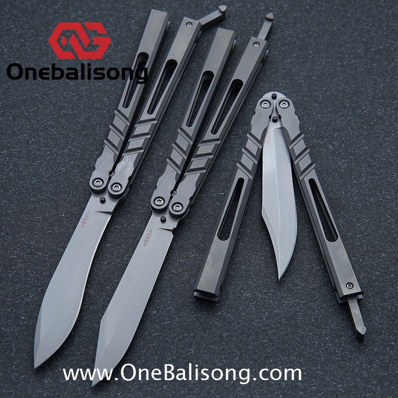 baliplus BRS chab clone Titanium-handle stainless blade bushings