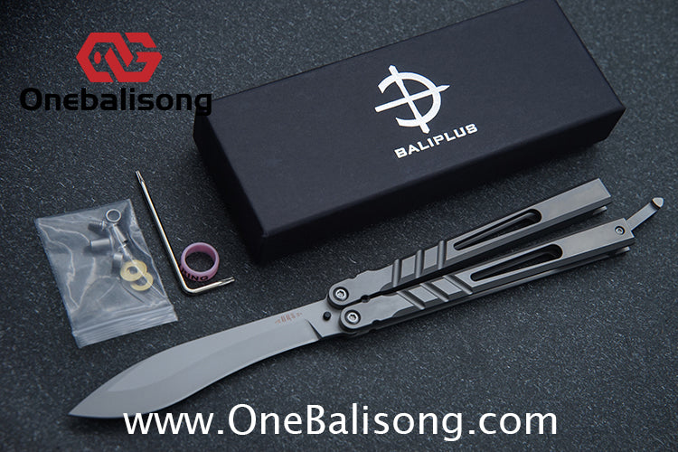 baliplus BRS chab clone Titanium-handle stainless blade bushings