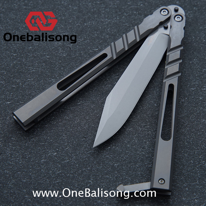 baliplus BRS chab clone Titanium-handle stainless blade bushings