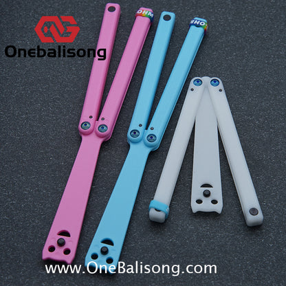 APOCALYPSE TIANQI Squid V2/V3 Balisong Plastic Training Blade Outdoor Safe EDC