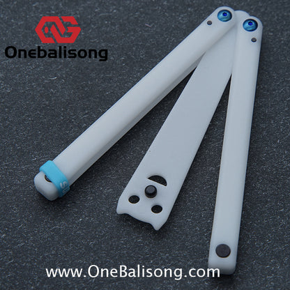 APOCALYPSE TIANQI Squid V2/V3 Balisong Plastic Training Blade Outdoor Safe EDC