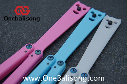 APOCALYPSE TIANQI Squid V2/V3 Balisong Plastic Training Blade Outdoor Safe EDC