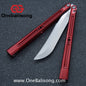 HR Killer Balisong  Seven series aluminum Handle 14c28n/vg10 Blade integrated+traditional shaft sleeve