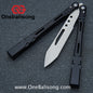 TheOne Alien Aluminum Handle D2 Stainless Steel Blade Bushing