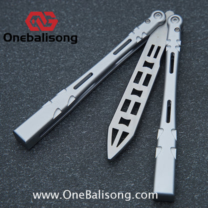 TheOne Alien Aluminum Handle D2 Stainless Steel Blade Bushing