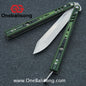Baliplus BRS REP CLONE Balisong TC4 Titanium Alloy+G10 Patch Bushings Sandwich Structure 9cr18