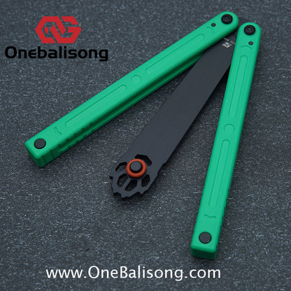 ARMED SHARK Fox Squid Balisong Plastic Training Outdoor Safe EDC
