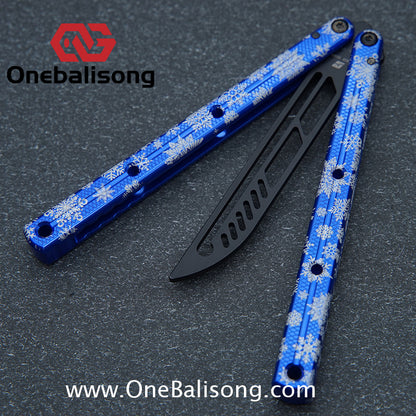 ARMED SHARK kraken v3 clone 7075 Seven series aluminum alloy handle stainless steel Trainer blade Bushings