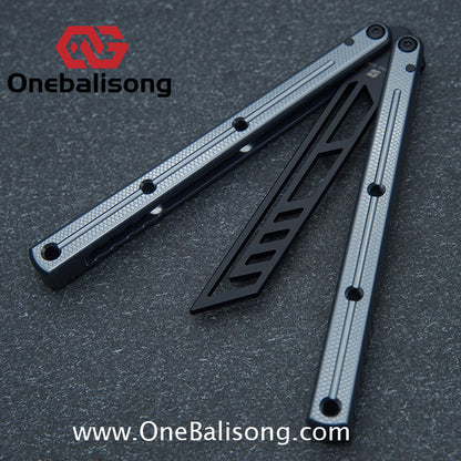 ARMED SHARK kraken v3 clone 7075 Seven series aluminum alloy handle stainless steel Trainer blade Bushings
