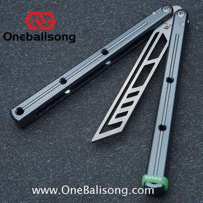 ARMED SHARK kraken v3 clone 7075 Seven series aluminum alloy handle stainless steel Trainer blade Bushings