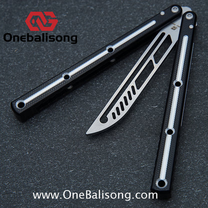 ARMED SHARK kraken v3 clone 7075 Seven series aluminum alloy handle stainless steel Trainer blade Bushings