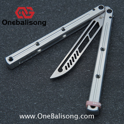ARMED SHARK kraken v3 clone 7075 Seven series aluminum alloy handle stainless steel Trainer blade Bushings