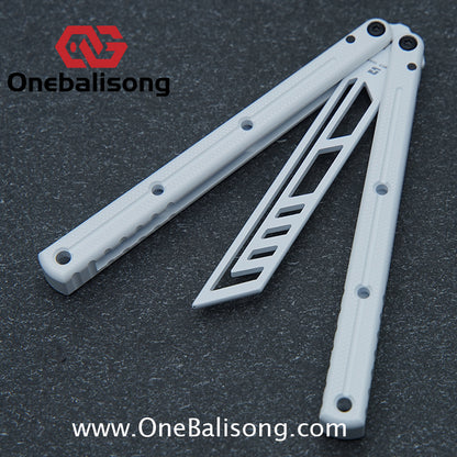 ARMED SHARK kraken v3 clone 7075 Seven series aluminum alloy handle stainless steel Trainer blade Bushings