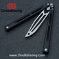 TOUCH TIMES Hairtail Balisong G10 Clone G10 Handle Stainless Steel Trainer Blade Bushing